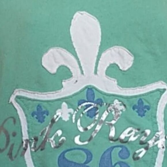 RARE PINK VS Royalty 86 Distressed  Sweatshirt Vintage - Picture 4 of 10